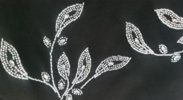 Bead embroidery