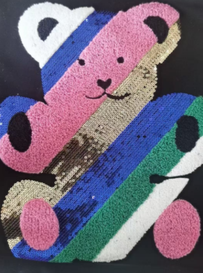 Sequin+ towel Embroidery