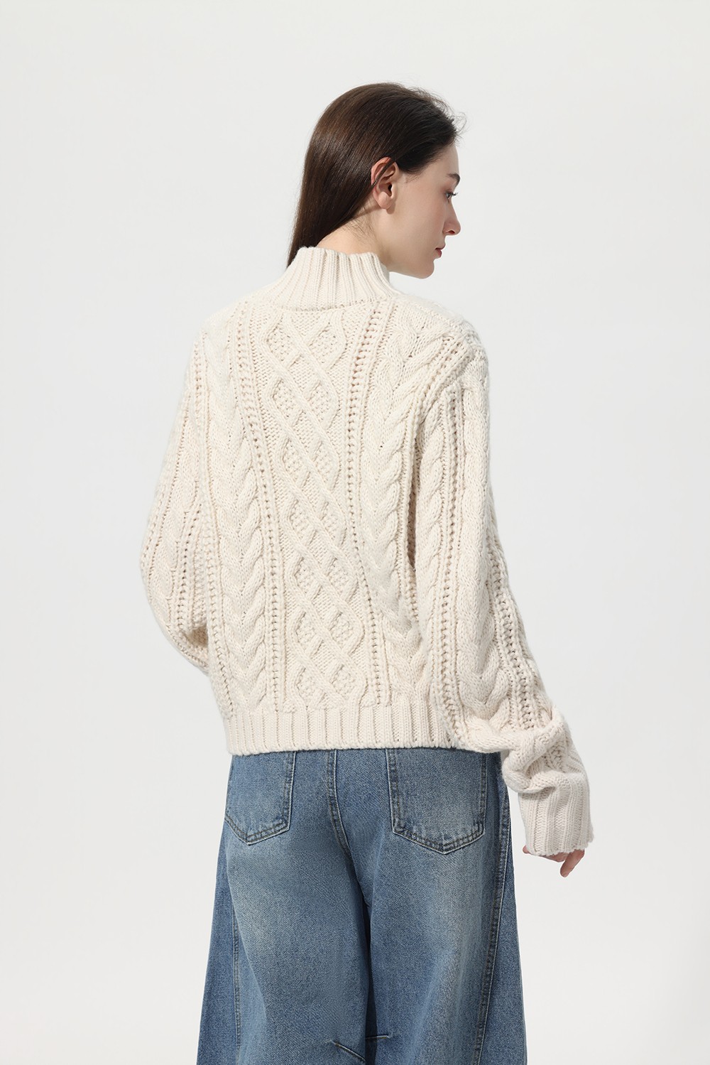 cable sweater 