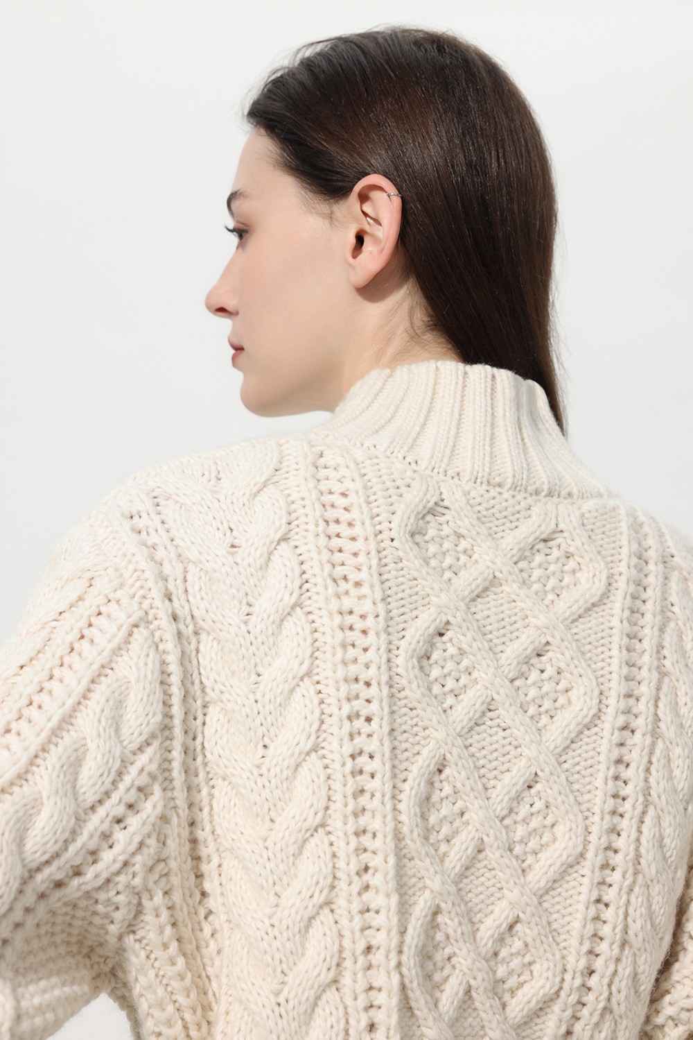 cable sweater 