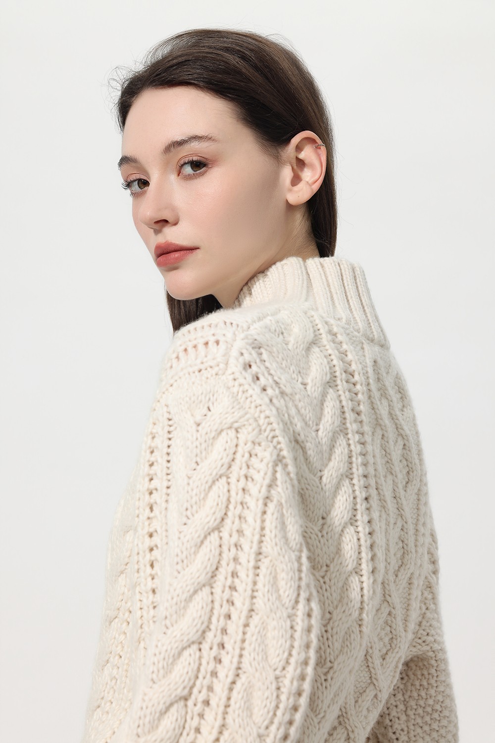 cable sweater 